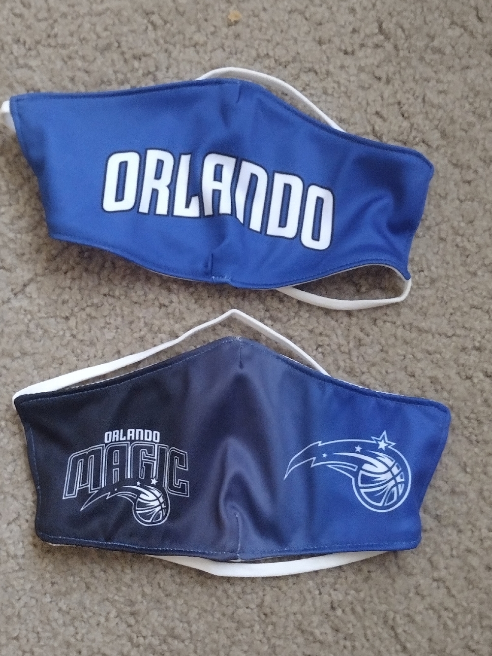 NBA Orlando Magic Dual-Pack Face Masks in Blue and Black $12